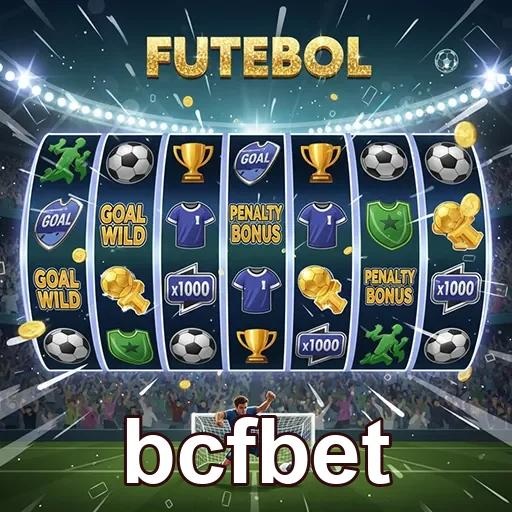 Imagem do jogo de slot de futebol no site bcfbet, com gráficos vibrantes e temática esportiva.